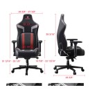 Ergomy GC08 Python II Series Red Ergonomic Office Chair